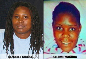 Sizakele Sigasa and Salome Masooa were murdered in 2007