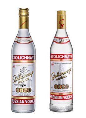 Two vodkas with the same name?