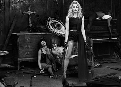 A still from Madonna's secretprojectrevolution