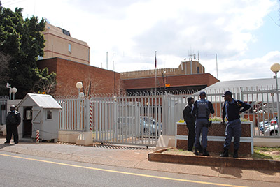 The Russian Embassy in Pretoria