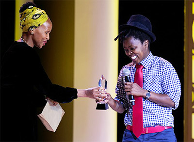 Muholi dedicates award to slain lesbian