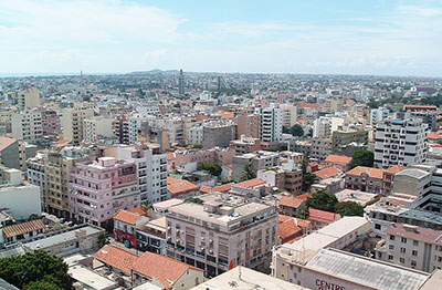 Dakar the capital and largest city of Senegal