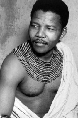 Mandela as a young man