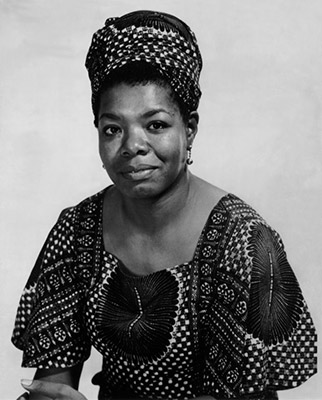 A young Maya Angelou