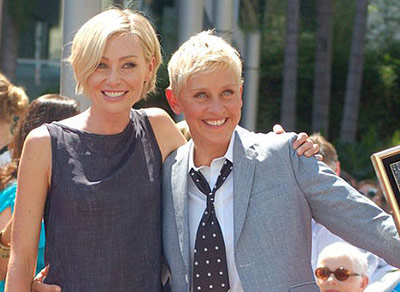 Ellen DeGeneres is well-liked by gay US men. Her wife, Portia De Rossi, not so much.