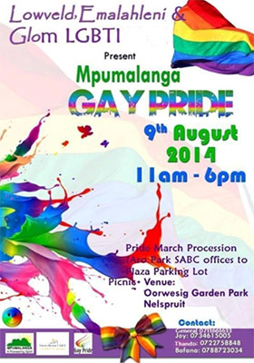 Second Mpumalanga Pride announced in Nelspruit