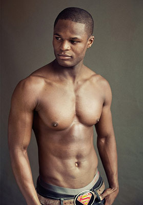 Actor Andile Gumbi is up for Hunk of the Year