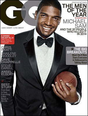 Michael-Sam-makes-cover-of-GQ-magazine