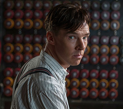 Benedict Cumberbatch is Alan Turning in The Imitation Game