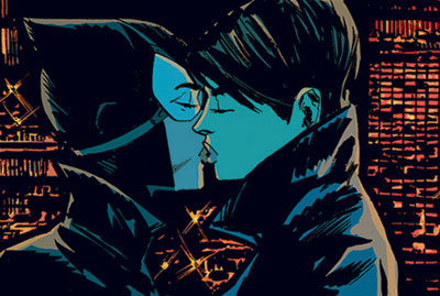 Catwoman kissed another woman in a recent issue