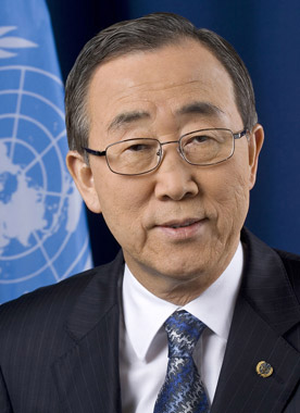 UN Secretary General Ban Ki-Moon is a vocal supporter of LGBT equality