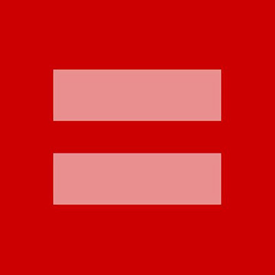 Supporters of marriage equality have been urged to change their social media profile pictures to this logo
