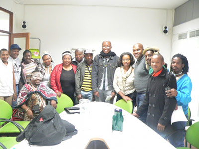Participants in the workshop on the struggles of gay and lesbian sangomas. (Pic:  Pharie Sefali)