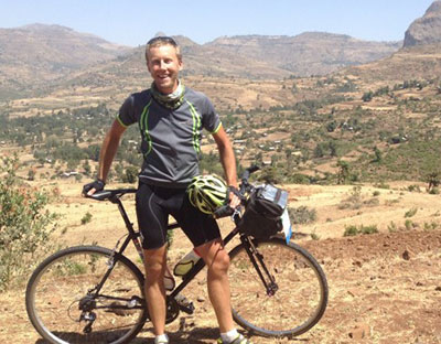 African_gay_rights_cyclist_Nate_Freeman_completes_cycle_journey