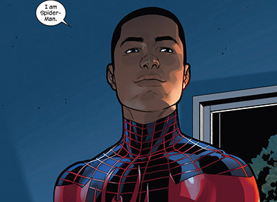 Miles Morales is the new comic book Spider-Man