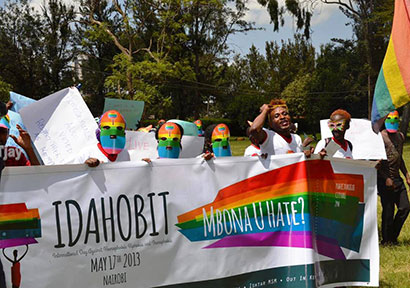 Kenyan LGBTI activists (Pic: NGLHRC)