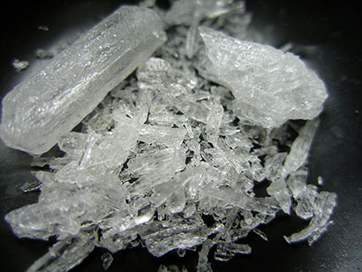 Crystal methamphetamine (Pic: Radspunk)