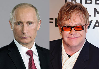 Putin fails to meet Elton John despite stars Moscow visit