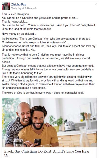 Zizipho-Pae-is-at-it-again-gay-christians
