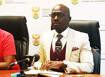 Minister Malusi Gigaba