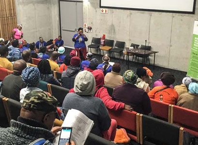 Gay and lesbian traditional healers met at the Sivivana Centre in Khayelitsha on Saturday. (Pic: Thembela Ntongana)