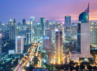 Jakarta, the capital of Indonesia