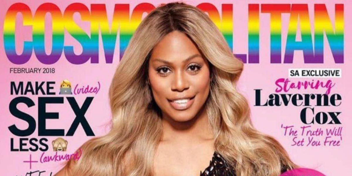 A world first! Cosmo SA's new cover girl is trans star Laverne Cox