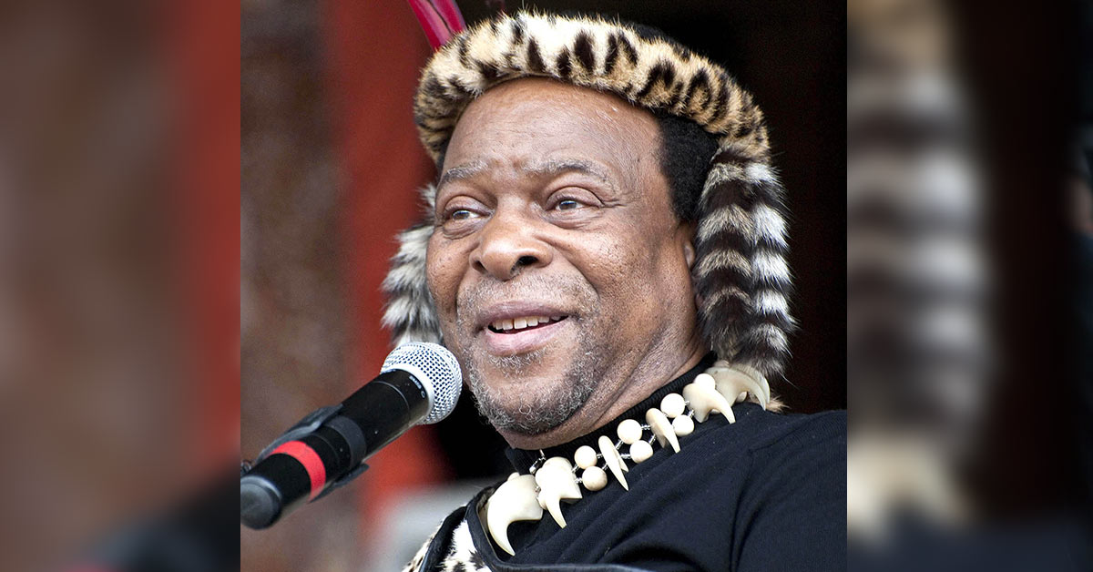 King Goodwill Zwelithini was accused of homophobia