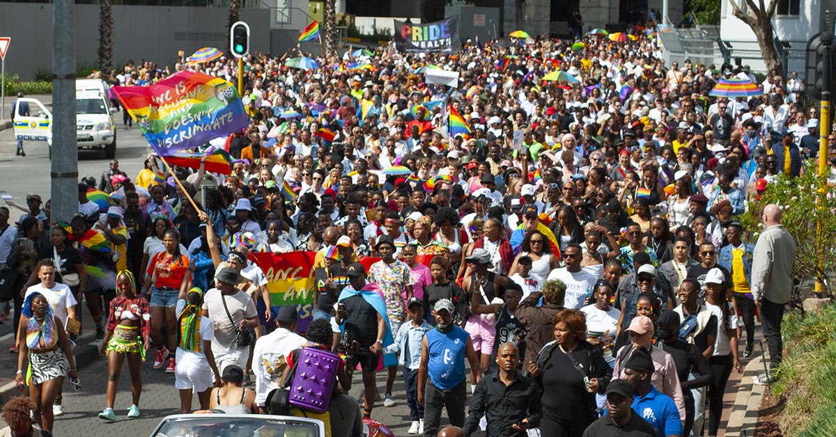 Thousands marched for LGBTIQA+ equality