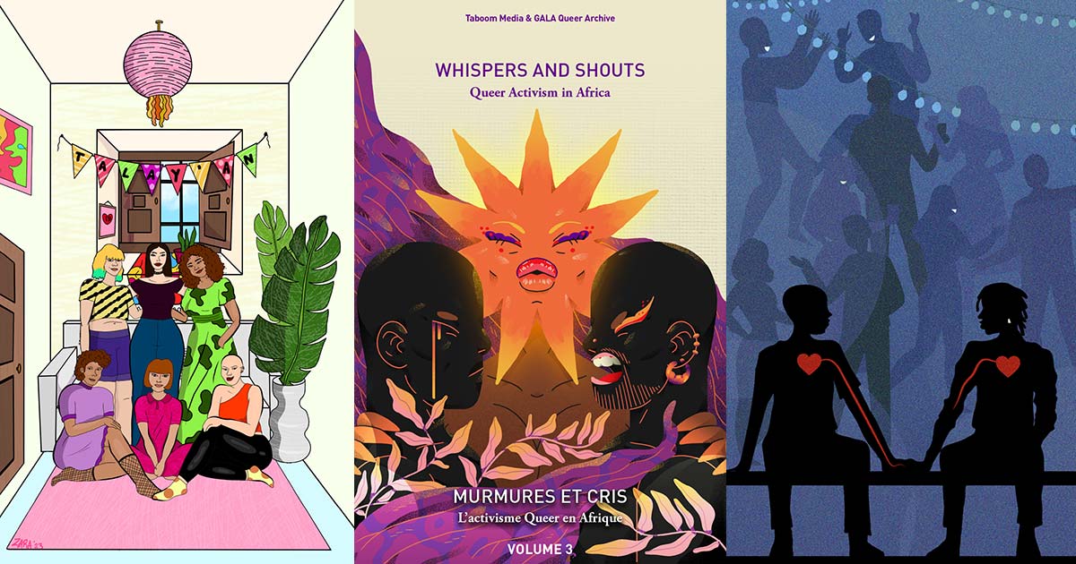 The Queer Activism in Africa anthology anthology is accompanied by striking illustrations