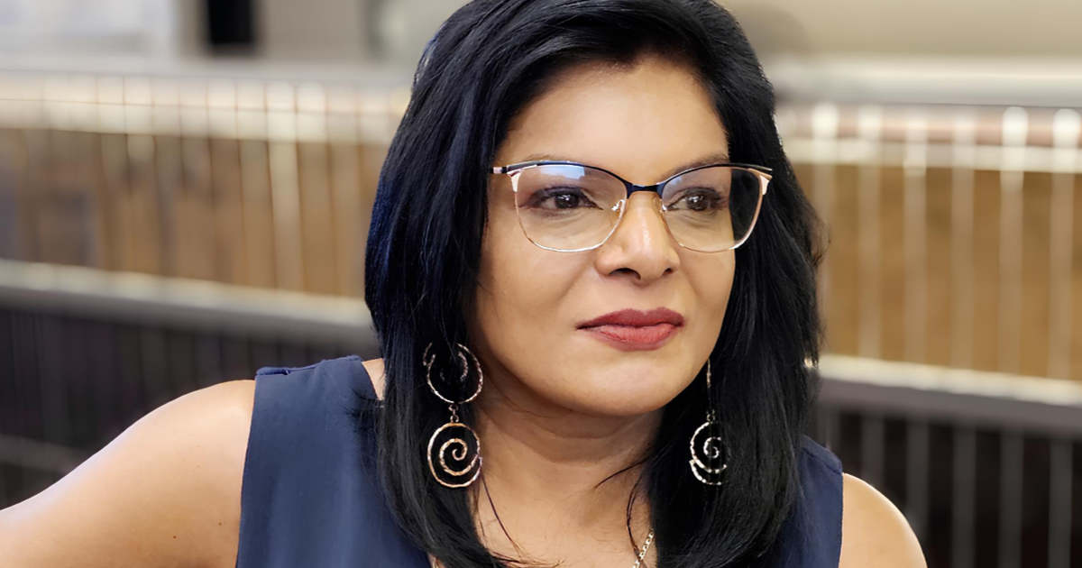 A photo of Ronica Bagwandin, mother to a gay son who inspired her to uncover the realities of homophobic victimisation in South Africa.